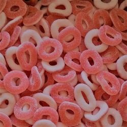 Anneaux Fruits rouge 100 Gr