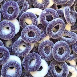 Anneaux Sucrés Goût Passion  100 Gr